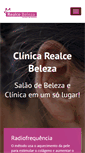 Mobile Screenshot of clinicarealcebeleza.com.br